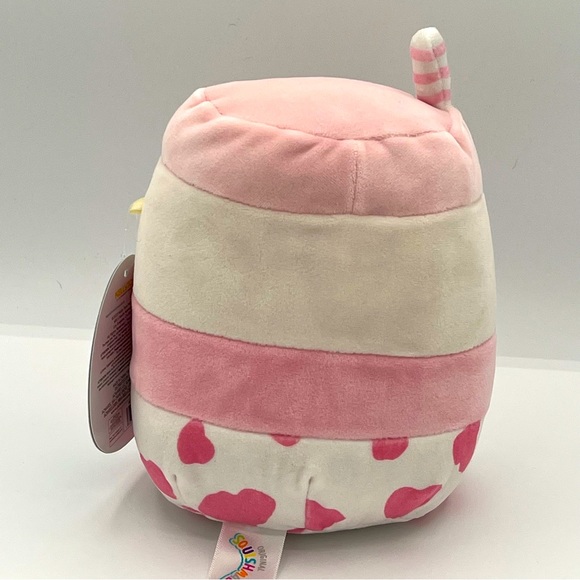 Squishmallows 7” Amelie the Strawberry Milk Box - Picture 5 of 6